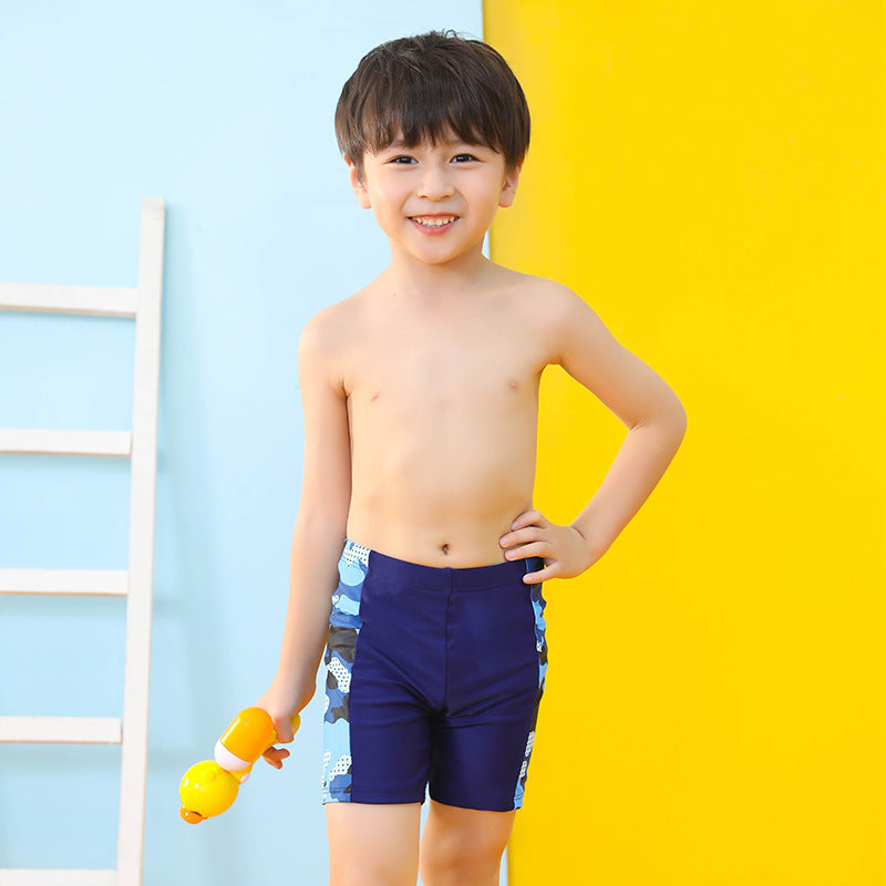 Wholesale Children's Swim Trunks Polyester Swimwear